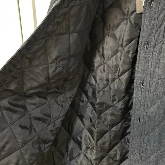 HOWITZER Men's Surrender Quilted Button Down Lined Jacket 100% Cotton Small New - Picture 7 of 8